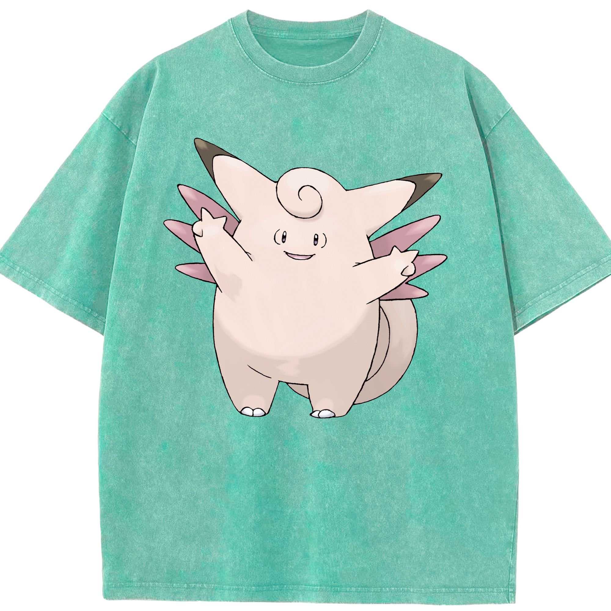 （画像用） ポケットモンスター Pokémon 綿100% ヴィンテージ風 半袖Tシャツ（フロントプリント）